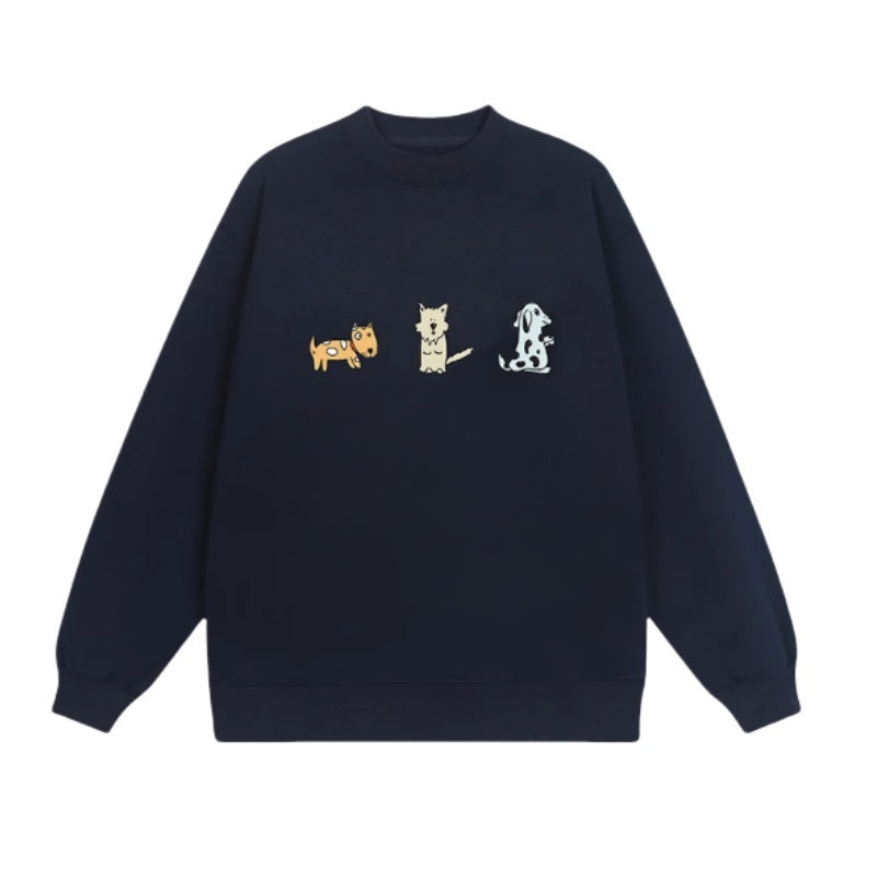 Modern Cute Hand-Painted Sweatshirt